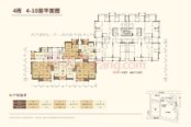 二区4栋4-105F平层图