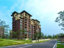 住在公园里的洋房,有钥匙,随时看房。