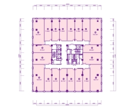 喜盈门国际建材家具（海南）总部基地建面66.42㎡