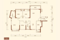 116㎡户型