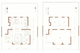 华萃西山4室2厅1厨2卫建面245.00㎡