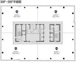 莱安中心建面495.49㎡