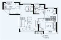 78平户型图