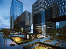 新发展楷林广场配套高端服务式公寓效果图