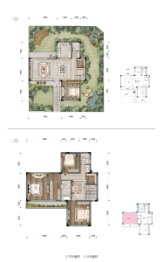 中国铁建山语城·山栖4室2厅1厨3卫建面168.18㎡