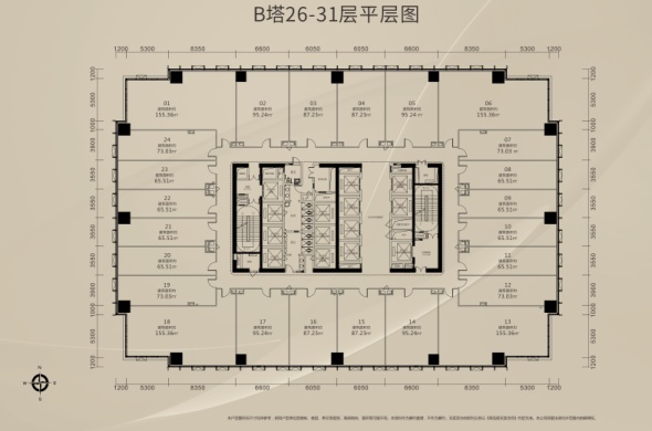 楼栋平面图