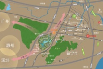 星河明珠湾项目区位图