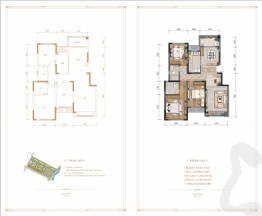 中交牧山美庐3室2厅1厨2卫建面115.00㎡