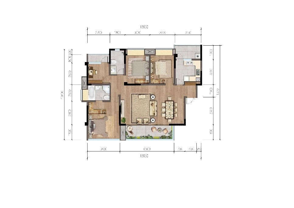 户型图3/3