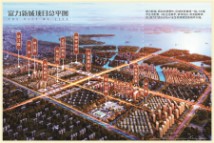 天津富力新城项目总平图