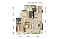 B1建面99.59平三室两厅两卫