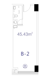 华申·阳光城·未来悦1室1厅1厨1卫建面45.43㎡