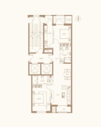 强佑·府学上院2室2厅1厨1卫建面126.00㎡