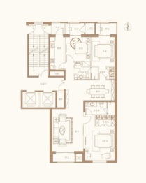 强佑·府学上院3室2厅1厨2卫建面180.00㎡