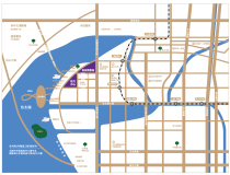 太湖东畔商务中心交通图