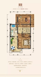 旗滨公园里建面42.78㎡