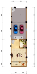 紫金山庄·洋房5室2厅1厨4卫建面286.00㎡