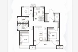 海信·凤台世家3室2厅1厨2卫建面118.00㎡