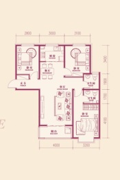 凯悦家园3室2厅1厨2卫建面113.39㎡