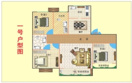 水榭兰亭3室2厅1厨2卫建面135.00㎡