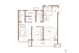 天一仁和·宸璟朗樾3室2厅1厨2卫建面118.00㎡