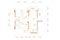 盛世悦城9#楼05号房 3房2厅2卫 建面约125.60㎡