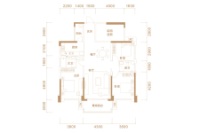 盛世悦城9#楼1单元02号房 3房2厅2卫 建面约135.02㎡