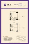 建面33.59平户型