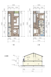 华侨城·大理王宫2室2厅1厨3卫建面108.00㎡