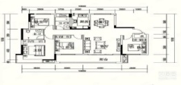 东投状元府4室2厅1厨2卫建面140.00㎡