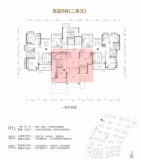 湘潭恒大国际健康城高层5#一层2单元01户型