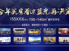 江东 蓝光雍锦湾一期三房65.3万