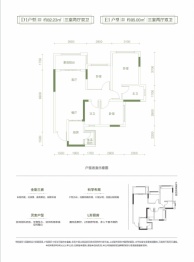 阳光·凤栖澜湾3室2厅1厨2卫建面82.23㎡