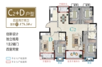 C2+D户型