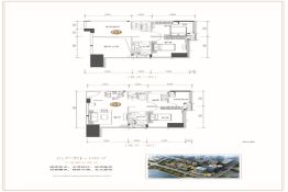 漳州恒大城市之光3室2厅1厨2卫建面102.00㎡