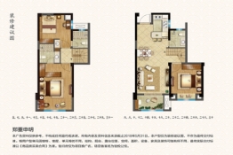 金辉碧桂园铂玥府4室3厅2厨3卫建面89.00㎡