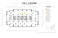 10栋13-21层平面图