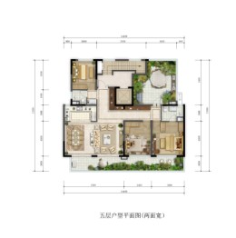 阳光城·滇池半山3室2厅1厨2卫建面142.00㎡