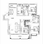 洋房C户型133平米