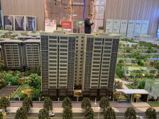 朝小区中庭景观,交通便利,生活配套施舍齐全