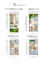 商谷智慧产业园5室4卫建面249.78㎡