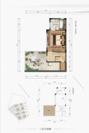 罗浮山·十里方圆4室2厅1厨4卫建面136.00㎡