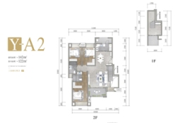 旭辉江山青林半3室2厅1厨2卫建面142.00㎡