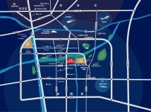 万城·蓝钻庄园项目区位图