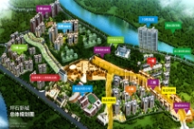 坪石新城规划图