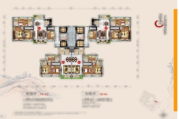 碧桂园中兴·江山府3室2厅1厨2卫建面101.00㎡