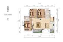 泽京西樾府C户型