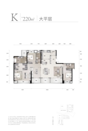 华侨城·天鹅堡4室2厅1厨3卫建面220.00㎡