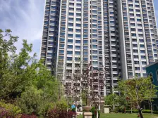 中天健北侧,豪布斯卡澜园朝南精装房,明厨明卫。