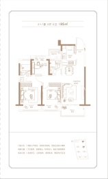 融信·海月平江3室2厅1厨2卫建面95.00㎡